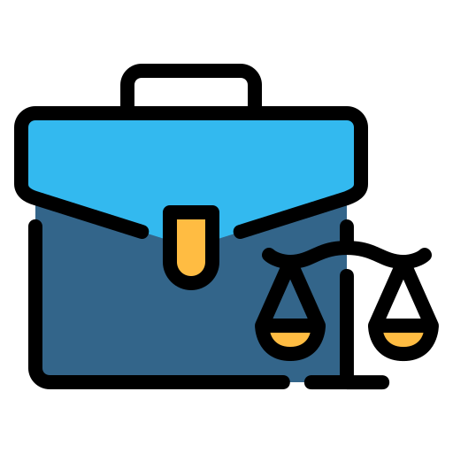 An illustration of a lawyers's briefacase