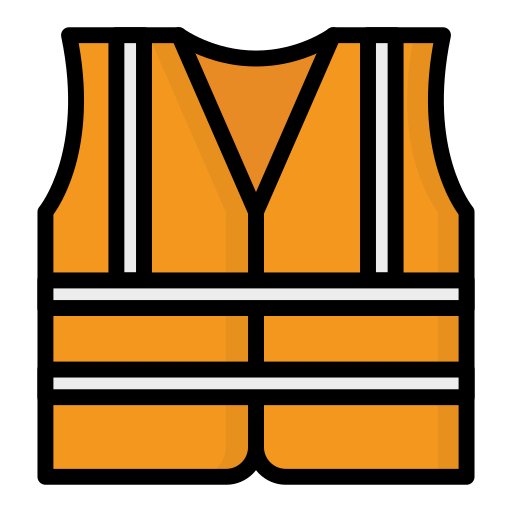 An illustration of a safety jacket